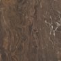 71137-AB - Allyson 54" Round Dark Brown w/ Cappuccino Marble Pedestal Dining Table