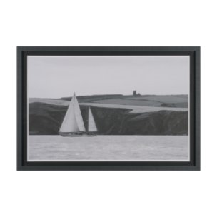 Maritime Meander by Ben Wood Hand Embelished Framed Art Print Matted under Glass
