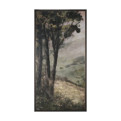 102746-FL - Silent Forest IV by Mercana Studio Hand-Embellished Textured Framed Canvas Artwork