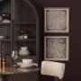 16030 - Obscure I by Mercana Studio Hand Embelished Framed Artwork Matted under Glass