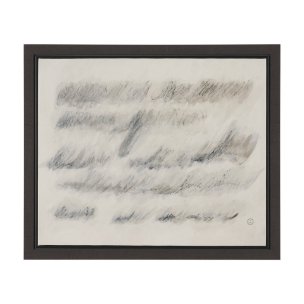 Message II by Mercana Studio Hand-Embellished Textured Framed Canvas Artwork