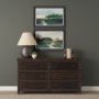 15939 - Afternoon Sunset by Mercana Studio Hand Embelished Framed Artwork Matted under Glass