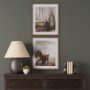 15950 - At The Cabin II by Mercana Studio Hand Embelished Framed Artwork Matted under Glass