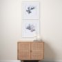 15165 - Seagrass - Stir by Mercana Studio a Hand Embellished Textured Framed Art Print Matted under Glass