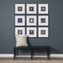 15229 - Flower Portrait VI by Mercana Studio a Hand Embellished Textured Framed Art Print Matted under Glass