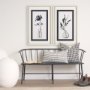 14676 - Sapphire Vase I by Mercana Studio a Hand Embellished Textured Framed Art Print Matted under Glass