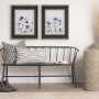14683 - Meadow L by Mercana Studio a Hand Embellished Textured Framed Art Print Matted under Glass