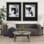 14749 - The Fog I by Mercana Studio a Hand Embellished Textured Framed Art Print Matted under Glass