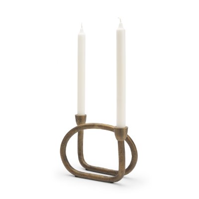 71625 - Brass Metal large candleholder
