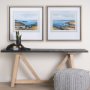 14356 - Grey Sky II by Mercana Studio a Hand Embellished Textured Framed Art Print Matted under Glass