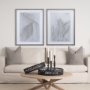 14385 - Shadows II by Mercana Studio a Hand Embellished Textured Framed Art Print Matted under Glass