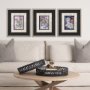 14515 - Graffiti sculpture II by Mercana Studio Hand Embellished Textured Framed Art Print Matted under Glas