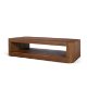 71383 - Dunmore Solid Wood Rectangular Open Shelf Coffee Table