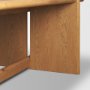 71239-AB - Rowan 94" Light Brown Oak Wood Rectangular Dining Table