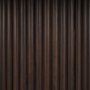 71215-AB - Marbrello 60" Pink Marble Top Espresso Brown Fluted Wood Round Dining Table