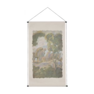 Landscape Tapestry II by Mercana Studio Textured Artwork Tapestry
