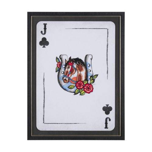 16111 - Wild West III by Mercana Studio Hand-Embellished Framed Artwork Matted under Glass