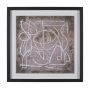16146 - Obscure I by Mercana Studio Hand-Embellished Framed Artwork Matted under Glass