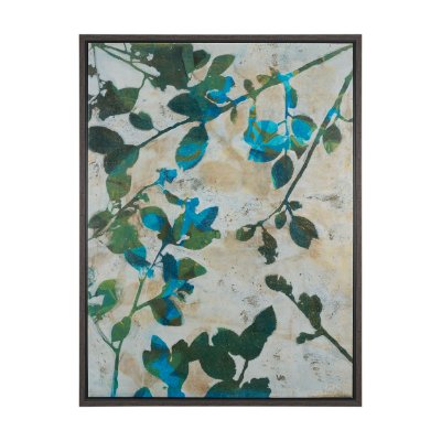 102780-FL - In The Moment by Liz St. Andre Hand-Embellished Textured Framed Canvas Artwork