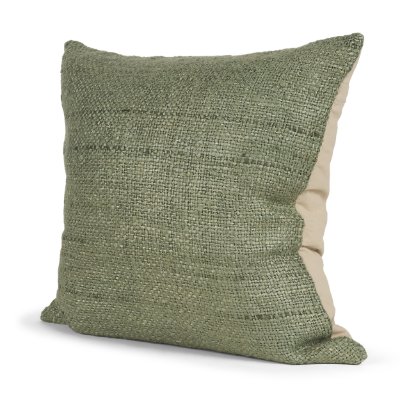 71472 - Lowen 22x22 Square Silver Sage Woven Decorative Pillow