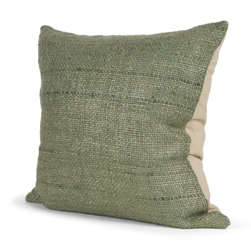 71472 - Lowen 22x22 Square Silver Sage Woven Decorative Pillow