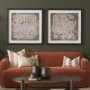 16146 - Obscure I by Mercana Studio Hand-Embellished Framed Artwork Matted under Glass
