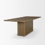 71324-AB - Alden 84" Rectangular Medium Brown Wood Dining Table