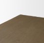 71324-AB - Alden 84" Rectangular Medium Brown Wood Dining Table