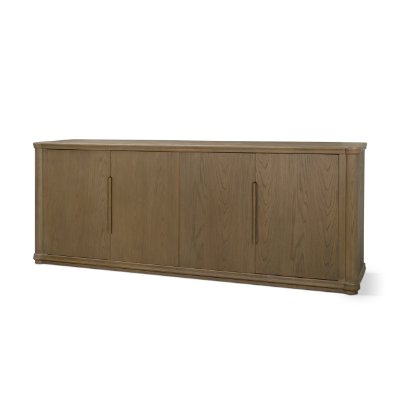 71325 - Alden Medium Brown Wood 4-Door Closed Sideboard