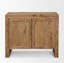 71336 - Notts Brown Wood 2-Door Accent Cabinet