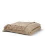 71455 - Kambal Light Beige Woven Cotton Throw Blanket