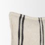 71439 - Liv 13x21 Cream w/ Black Stripes Decorative Pillow Cover