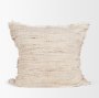 71442 - Fraye 22x22 Square Oatmeal Multi-Tone Blend Decorative Pillow Cover
