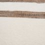 71460 - Maryn 13x21 Lumbar Cream w/ Brown Stripes Decorative Pillow Cover