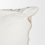 71461 - Merrick 22x22 Square Natural Beige w/ Orange Stripes Decorative Pillow