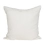 71463 - Levon 22x22 Plush Cream w/ Orange Dashed Stripes Decorative Pillow Cover