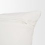 71464 - Levon 13x21 Lumbar Plush Cream w/ Orange Dashed Stripes Decorative Pillow Cover