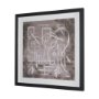 16147 - Obscure II by Mercana Studio Hand-Embellished Framed Artwork Matted under Glass