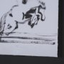 16152 - Swift Shadows by Santhosh ch Hand-Embellished Framed Artwork Matted under Glass