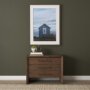 71236 - Belford 3-Drawer Dark Brown Oak Wood Closed Nightstand
