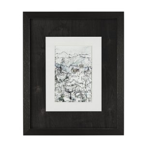 Travel memories VII by Natalia a Framed Art Print Matted under Glass