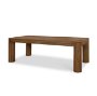 71402-AB - Hewitt 94" Rectangular Smooth Reclaimed Wood Dining Table