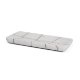 71490 - Tratto Rectangular White Marble Decorative Tray