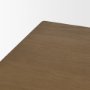 71322 - Hollis Gray-Brown Wood 3-Drawer Closed Nightstand
