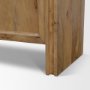 71336 - Notts Brown Wood 2-Door Accent Cabinet