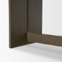 71345 - Aida 84" Rectangular Medium Brown Oak Wood Dining Table