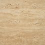 71360-AB - Torreno 42" Travertine Round Top Hexagon Pedestal Dining Table