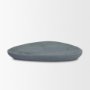 71488 - Tria Rounded Triangular Grey Marble Decorative Tray