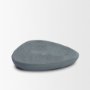 71488 - Tria Rounded Triangular Grey Marble Decorative Tray