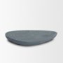 71488 - Tria Rounded Triangular Grey Marble Decorative Tray